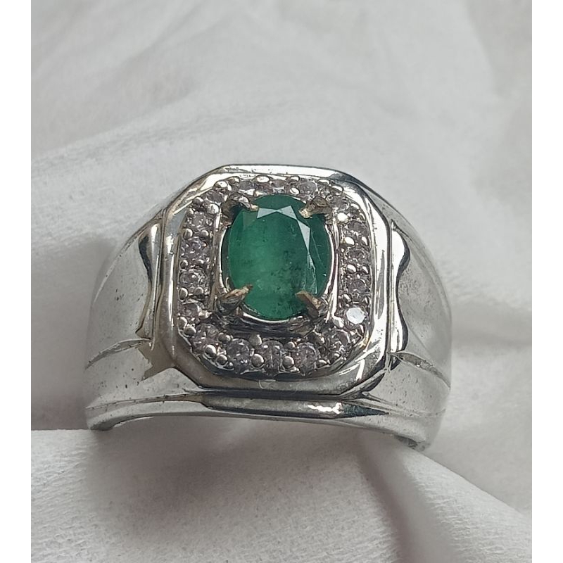 Permata Lawas Batu Zamrud Colombia Natural Toppp