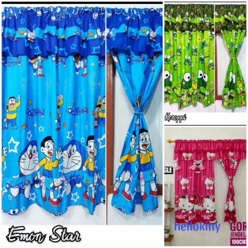 Gorden Hellokitty Serut Poni Gorden Jendela Poni Pendek