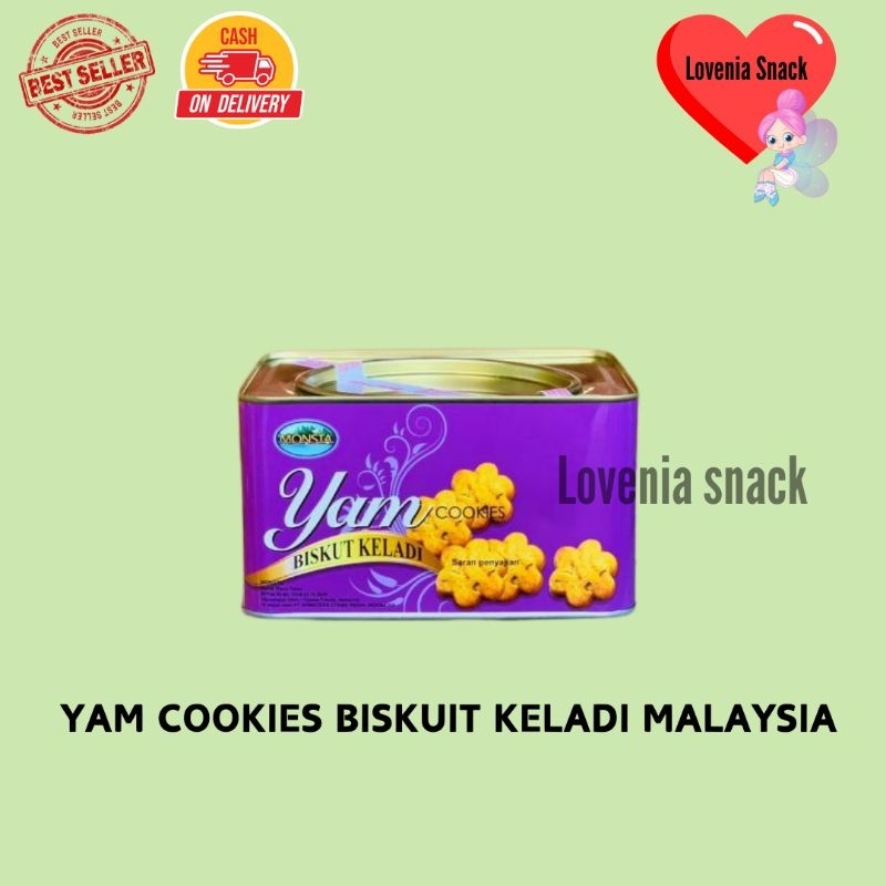 

[HALAL] [ECERAN] MONSTA YAM COOKIES 700 GR/ MONSTA YAM COOKIES PEKANBARU/ YAM COKIES/ BISKUIT KELADI MALAYSIA/BISKUIT KELADI/BISKUIT KELADI PEKANBARU/YAM COOKIES PKU/SNACK PKU/BISKUIT PKU