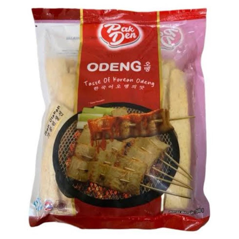 

Frozen Food Korean Food Odeng Pak Den 500gr