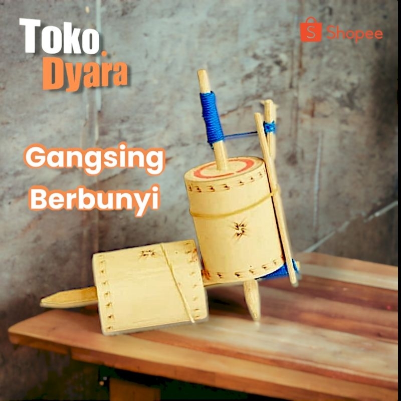 Gangsing Bambu Berbunyi - Mainan Tradisional Unik
