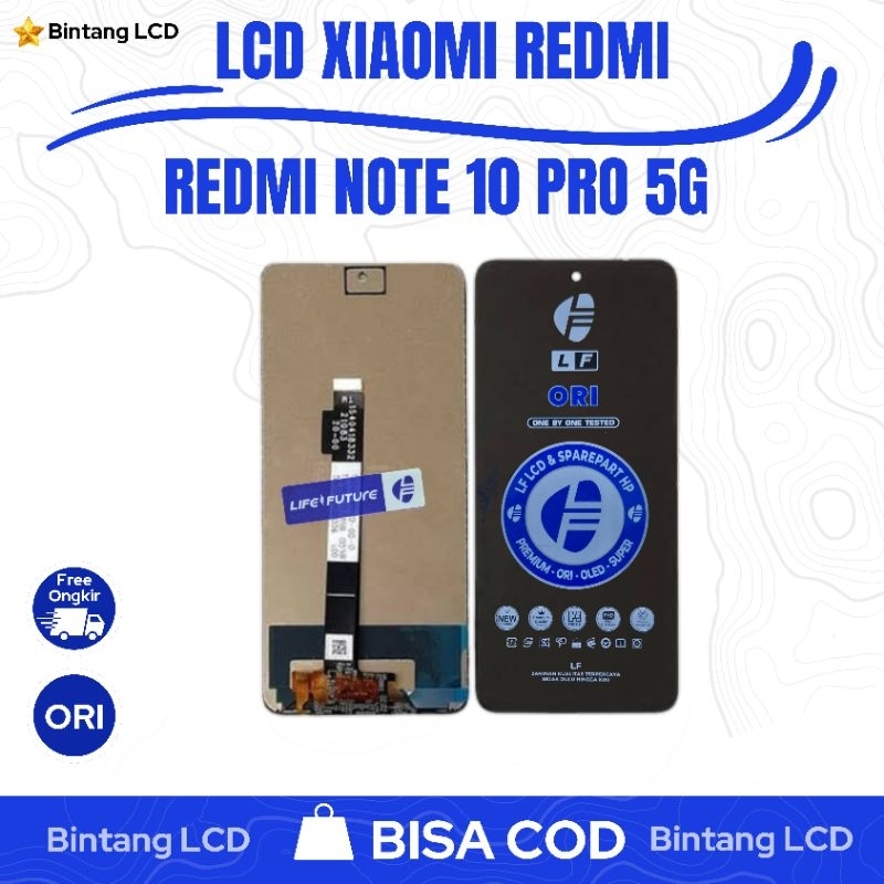 [COD] LCD  Xiaomi Redmi Note 10 Pro 5G / Poco X3 GT Original Fullset Touchscreen Life future Best Se