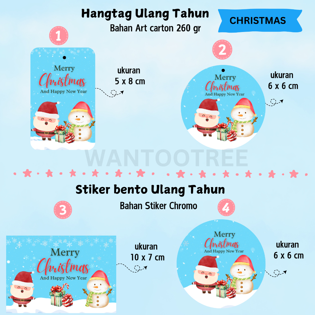 

HANGTAG|KARTU UCAPAN|STIKER|LABEL| ULANG TAHUN| BIRTHDAY| MOTIF CHRISTIAN