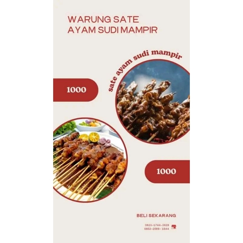 

sate ayam, sate jeroan