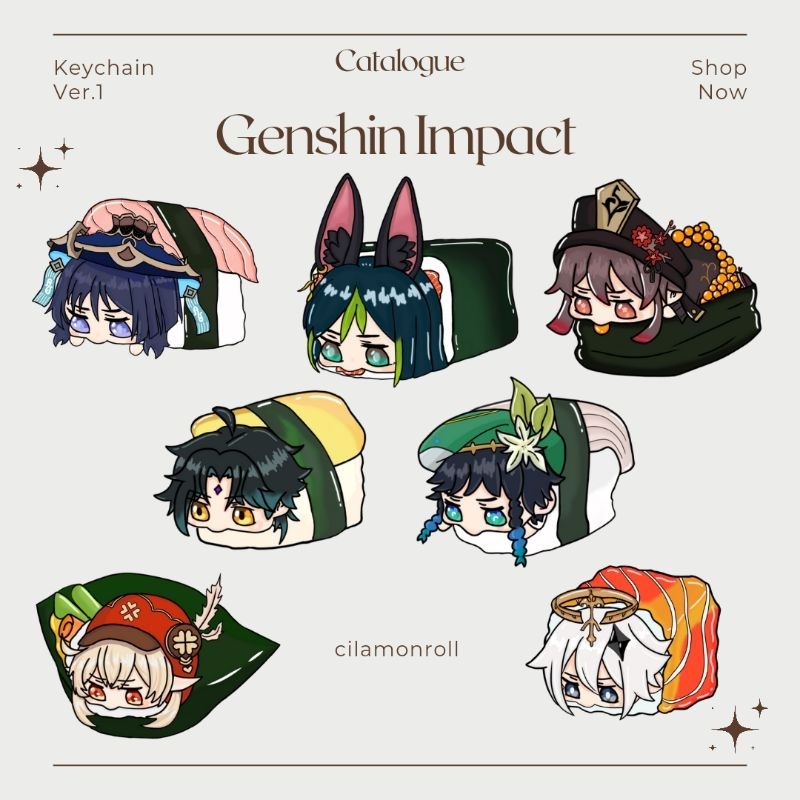 genshin keychain