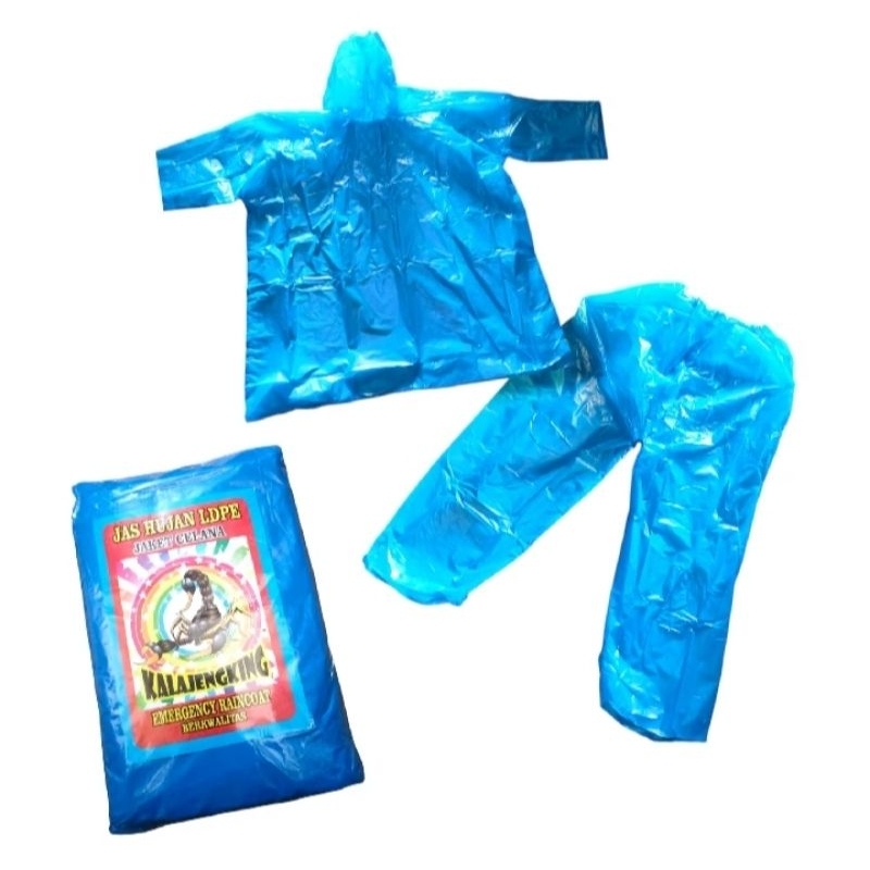Jas Hujan Murah Berkualitas / Jas Hujan Plastik Terbaik / Jas Hujan Tebal Dan Kuat