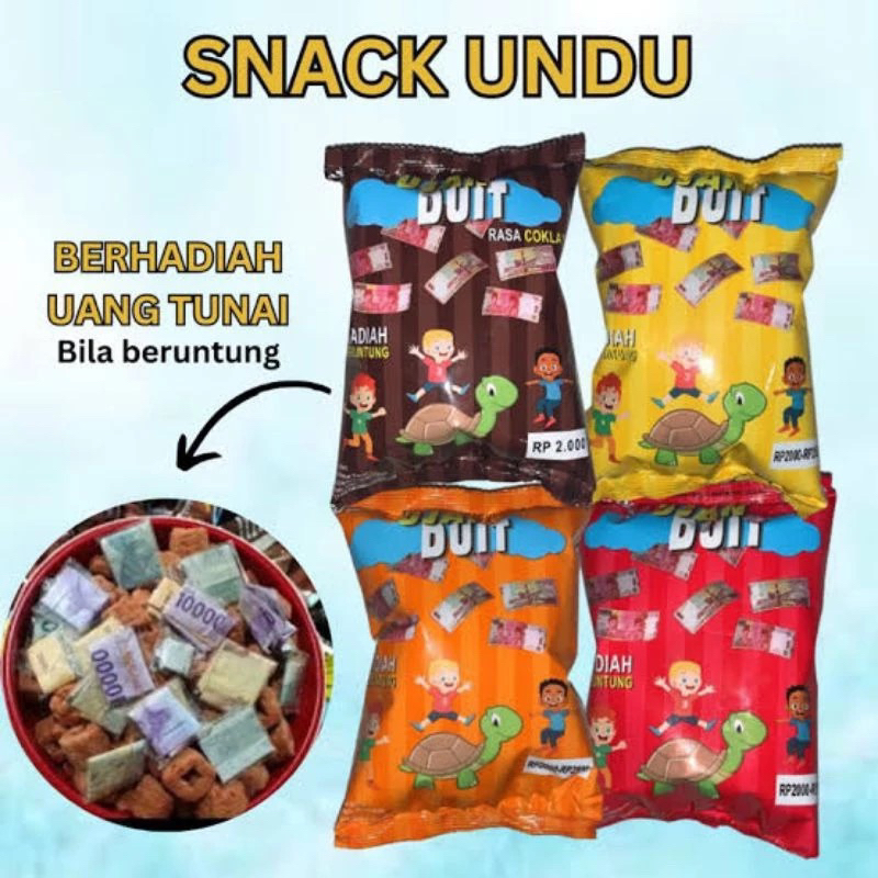 

undu hujan duit (berhadiah uang jika beruntung)