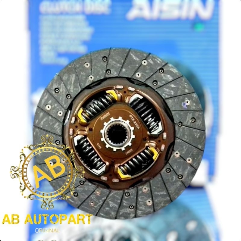 kampas kopling clutch disc fortuner diesel - hiace commuter aisin ori