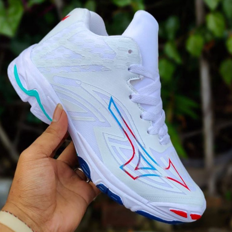 Promo Terbaru Sepatu Volly mizuno wanita size 36 37 38 sepatu mizuno wlz 7 mid Sepatu volly