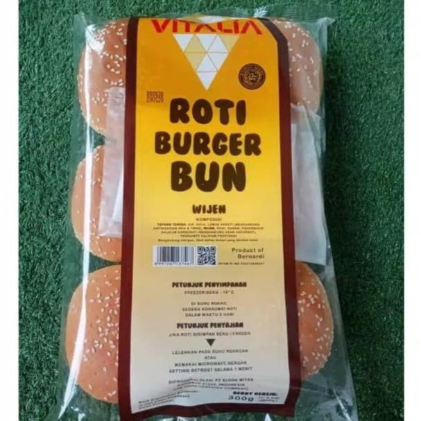 

Vitalia Roti Burger Wijen isi 6 pcs