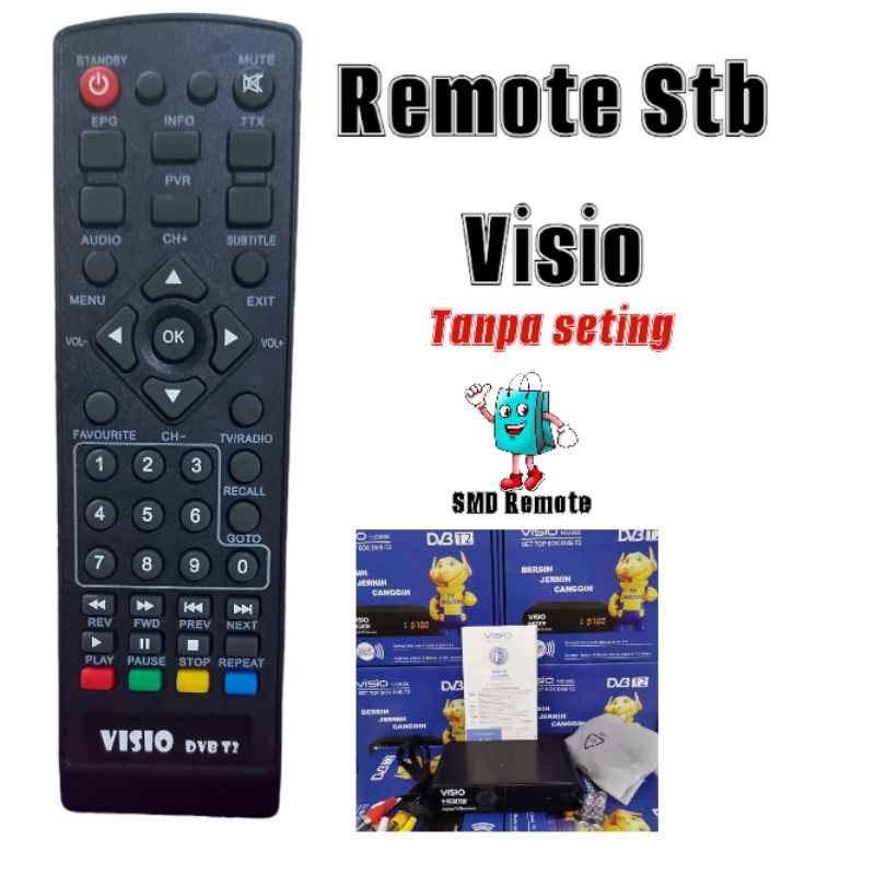 Remot stb visio/Remot set top box visio