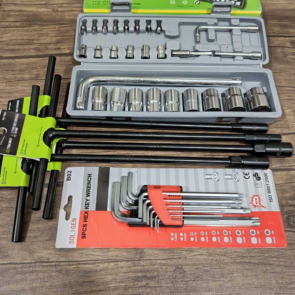 Free Garansi Promo Kunci Tekiro  Paket Kunci T 811214 Mm  Kunci Socket Sok Set 27 Pcs Victory  Kunci