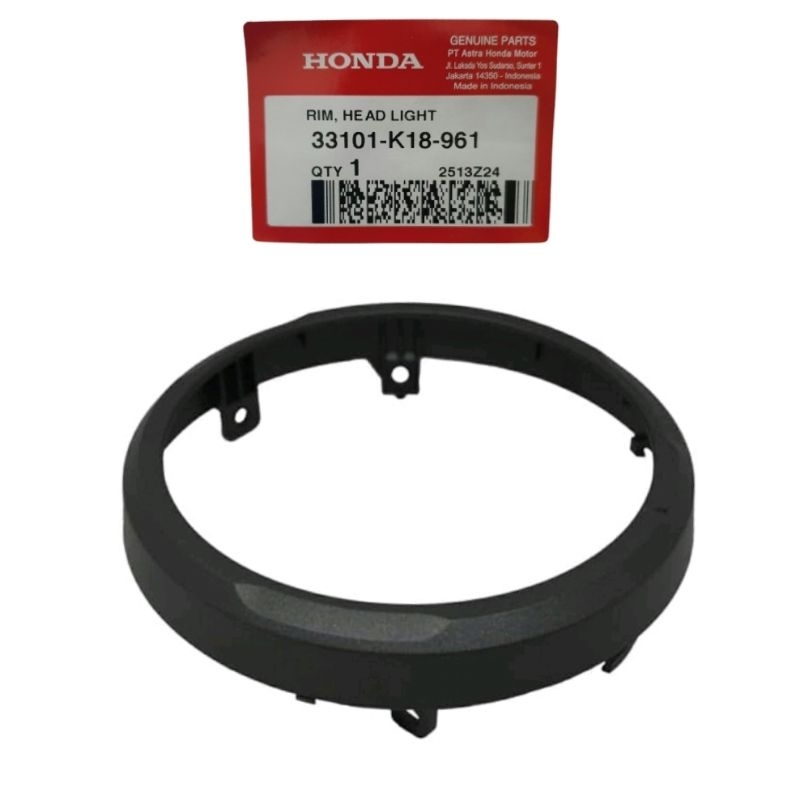 33101-K18-961 COVER RING LAMPU DEPAN RIM HEADLIGHT CB150VERZA