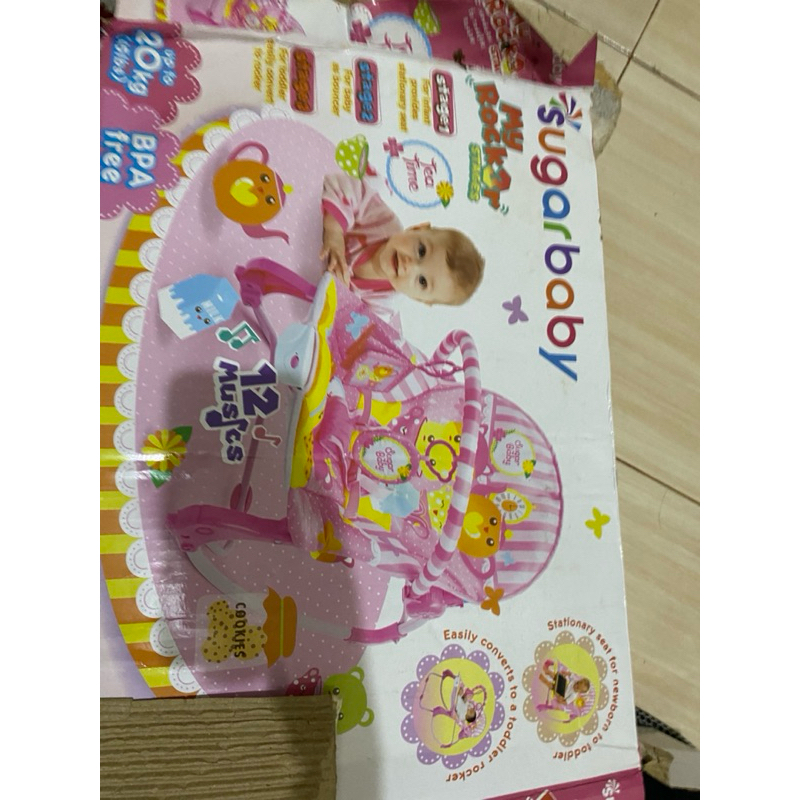 Bouncer sugarbaby 10 in 1 like new