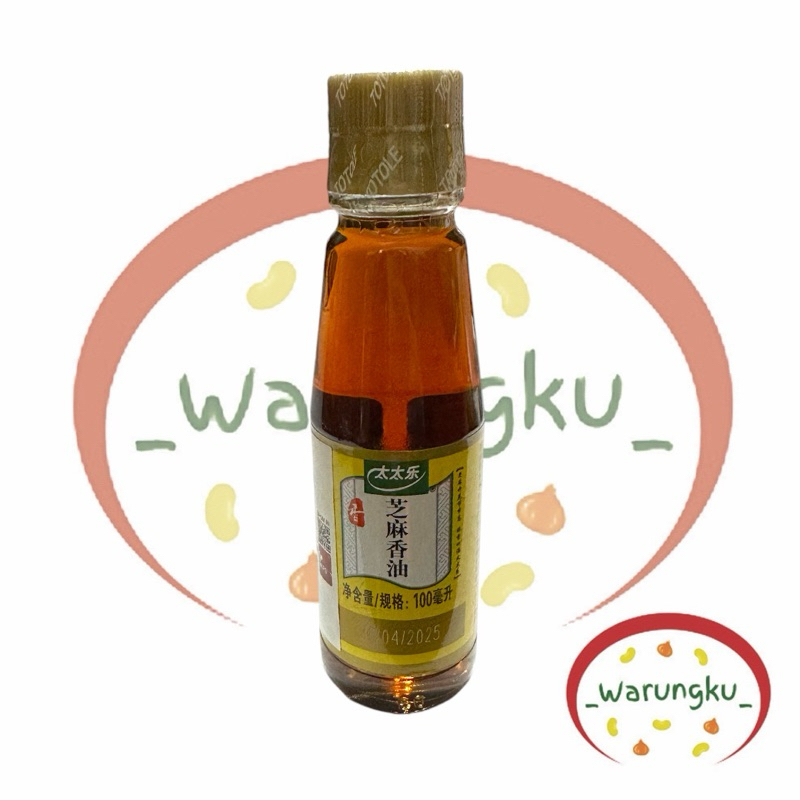 

Minyak Wijen TOTOLE 100g Sesame Oil Murni 100%