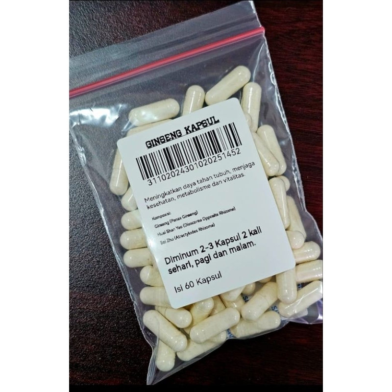 

Kapsul Ginseng Curah /Herbal Ginseng/Ginseng Kapsul/Ginseng Herbal