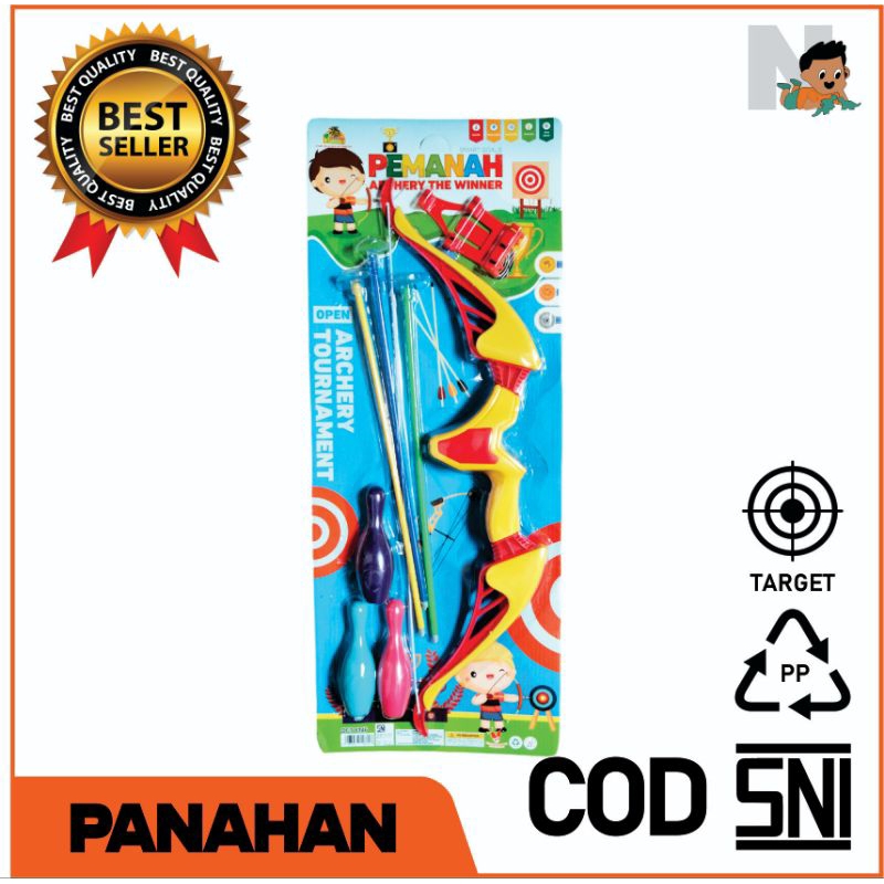 MAINAN PANAH / PANAHAN PELURU KARET / MAINAN PANAH SASARAN