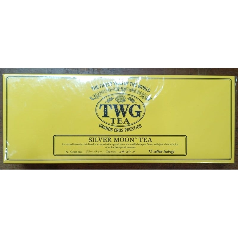 

TWG Silver Moon Tea Teabags.