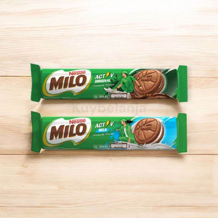 

MILO SANDWICH ACTIV ORIGINAL MILK 104 GR BISKUIT BISCUIT NESTLE BISCUIT AKTIV