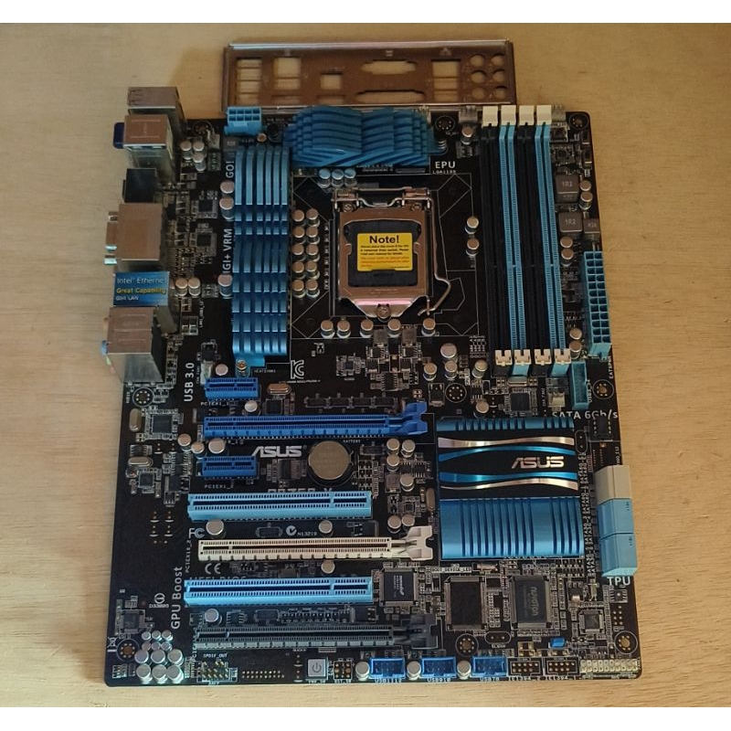 MOBO/MOTHERBOAD ASUS Z68 P8Z68-V, LGA 1150, SUPPORT GEN 2 GEN 3 / 4 SLOT RAM DDR3