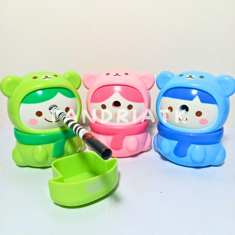 

[FREE BUBBLE+DUS] Serutan Rautan Meja Putar Duduk Fancy Boneka Doll 9166