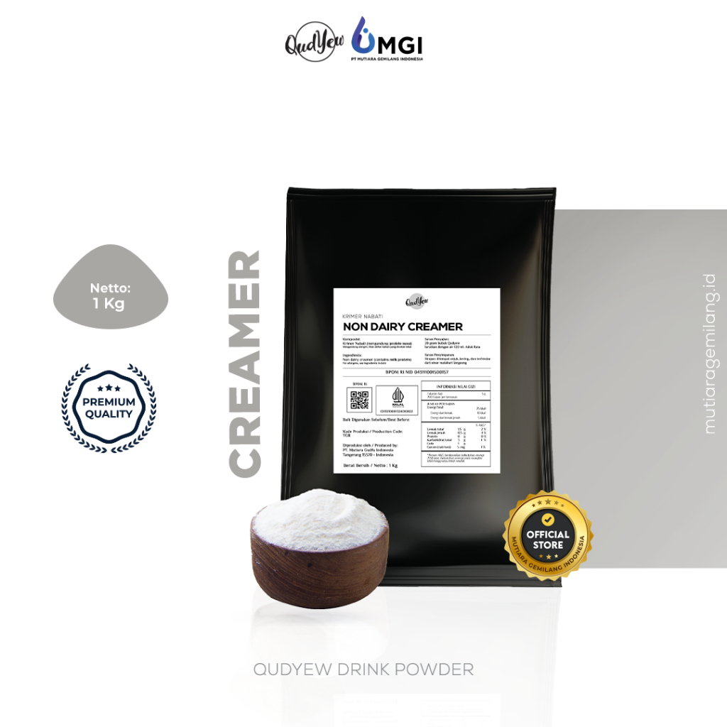 (PT MGI) Mutiara Gemilang Bandung CREAMER POWDER QUDYEW