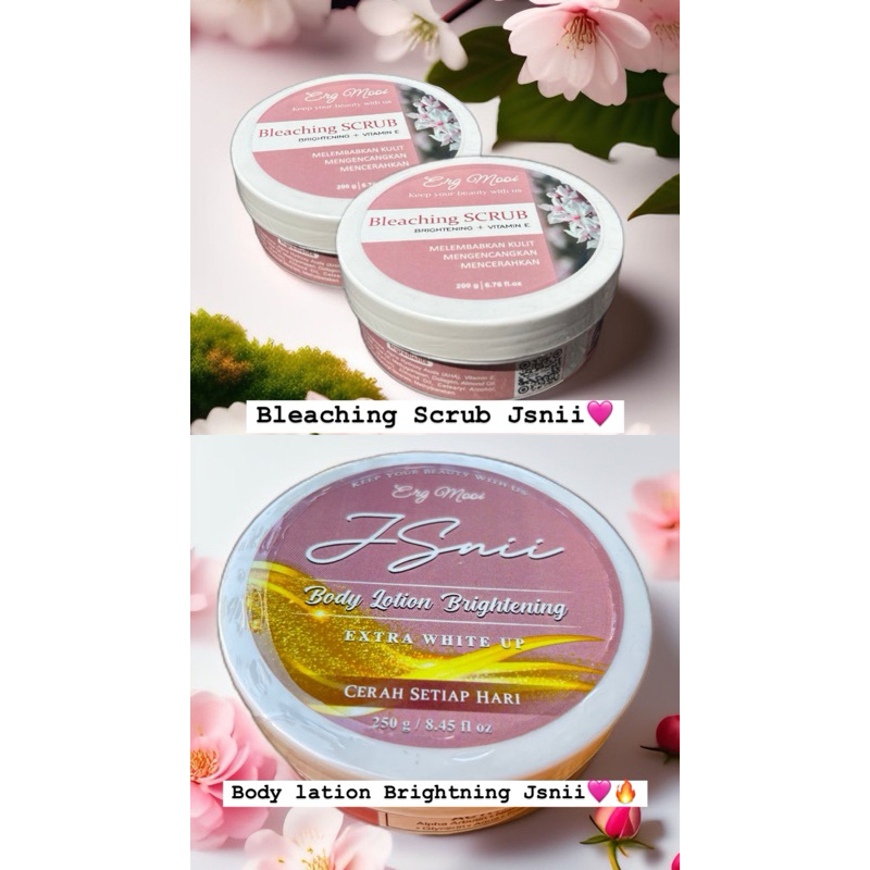 Sepaket Bleaching Scrub+Hb Ergmooi Jsnii