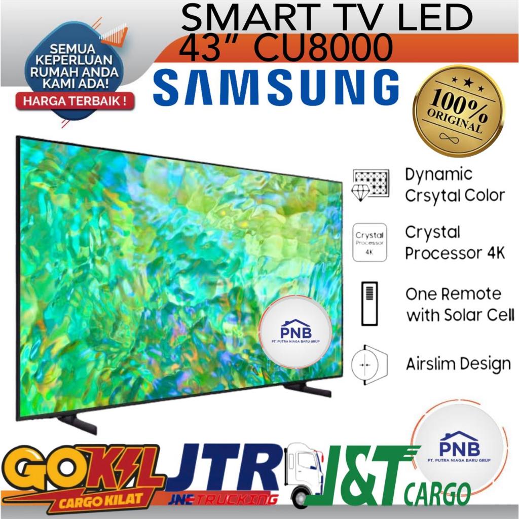 SAMSUNG 43CU8000 4K SMART TV 43 inch UA43CU8000