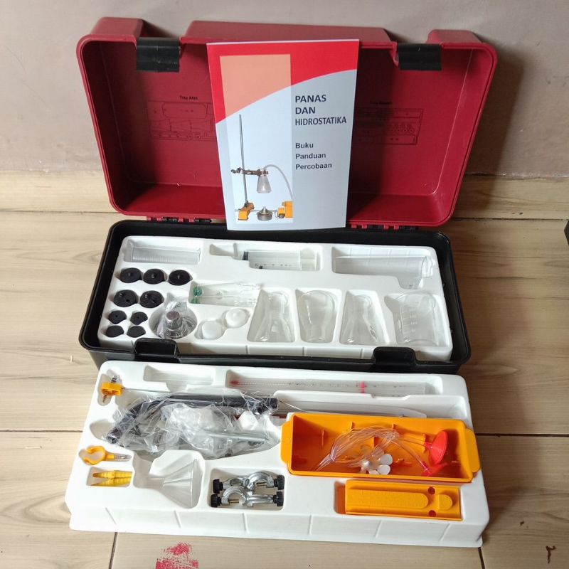 

kit panas dan hidrostatika, fisika, alat peraga smp, pendidikan, panas dan hidrostatika