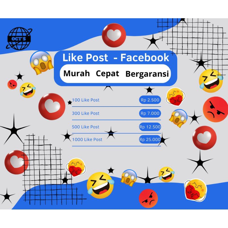 Like Facebook Indonesia Permanent | post, foto, video & reels | Terlaris