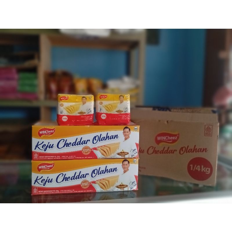 

Keju Wincheeze 250G isi 8 perbox berat 2KG