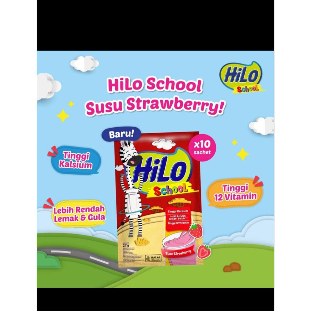 

HILO SCHOOL 1 renceng isi 10 sachet