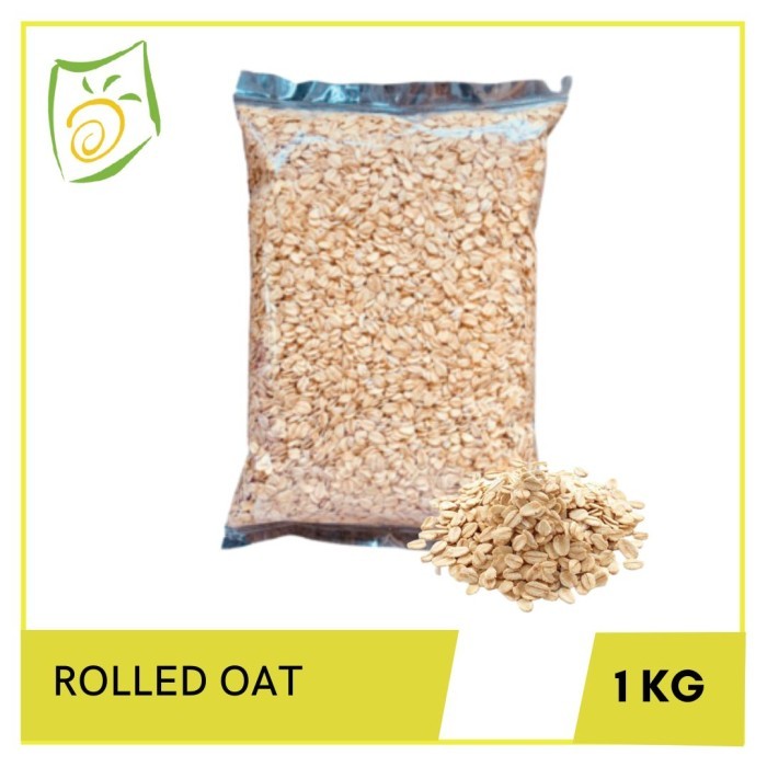 

Rolled Oats 1kg - Oats Organik 1kg