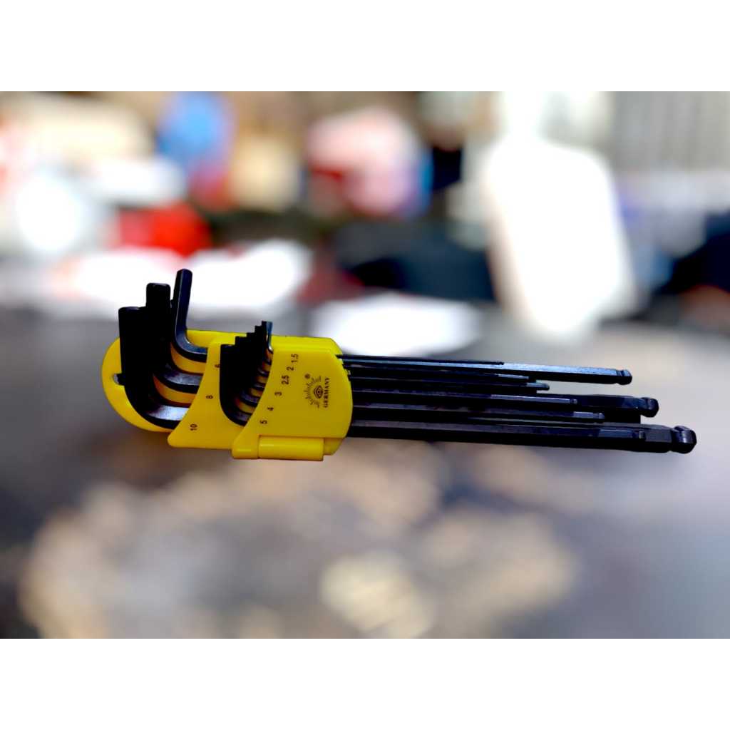 Kunci L Ballpoint EYE Brand Panjang 1.5 - 10 mm