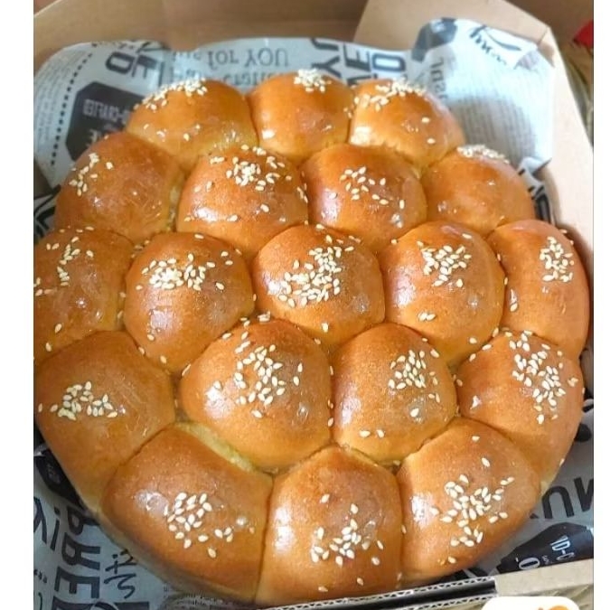 

Roti Madu Isian Mix Coklat Keju