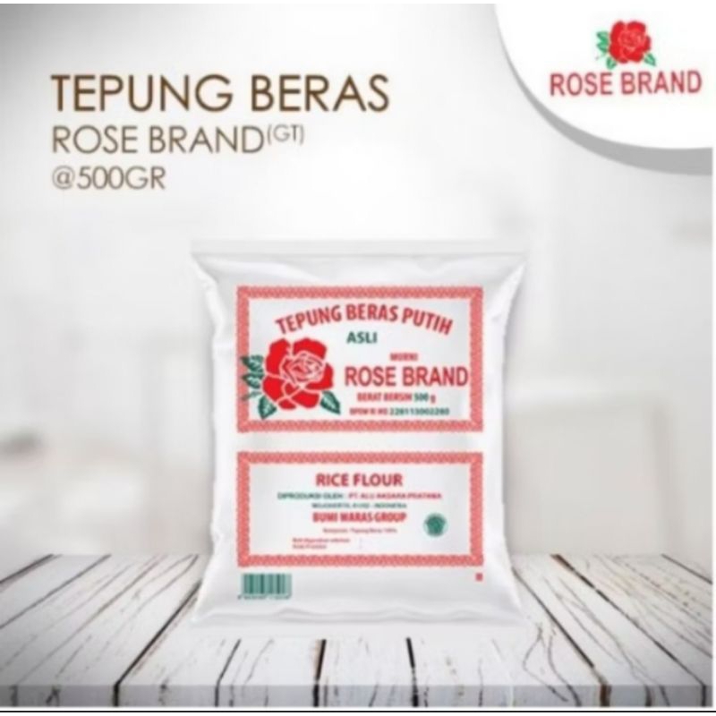 

Tepung Beras Rose brand 500 gram