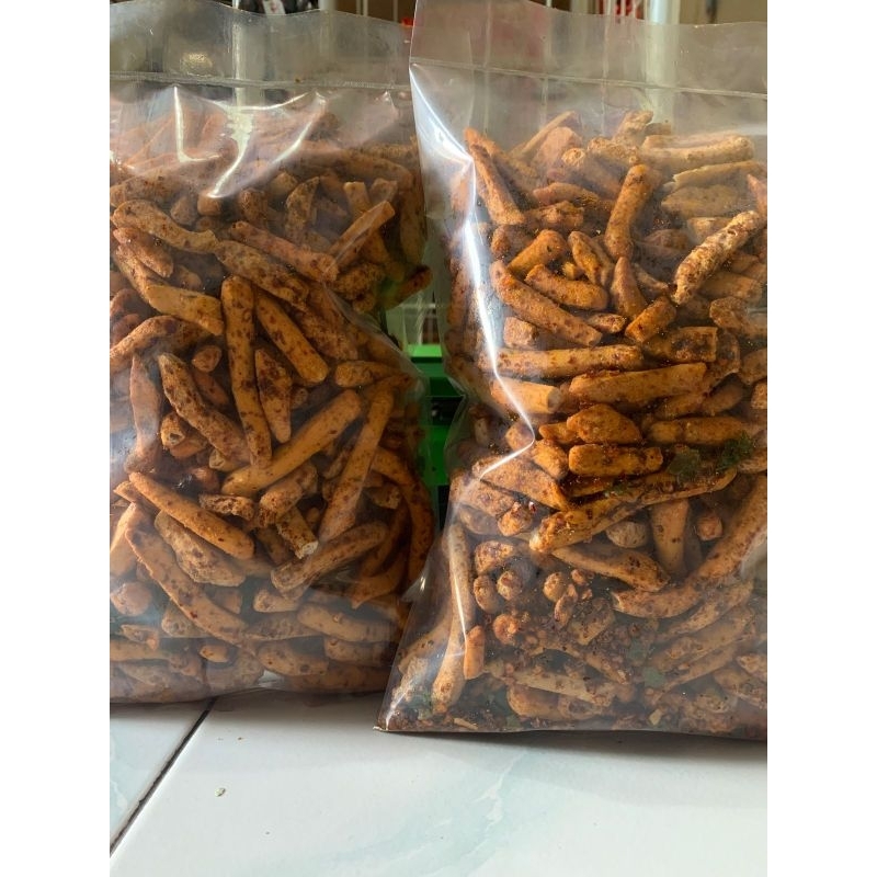 

basreng pedas daun jeruk 1kg