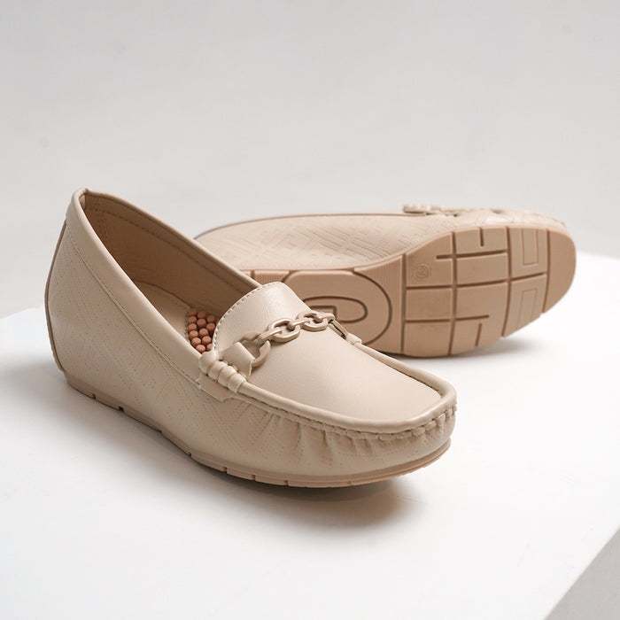 GABINO YARETA Sepatu Wedges Wanita Comfortable-Cream-o1ea3002