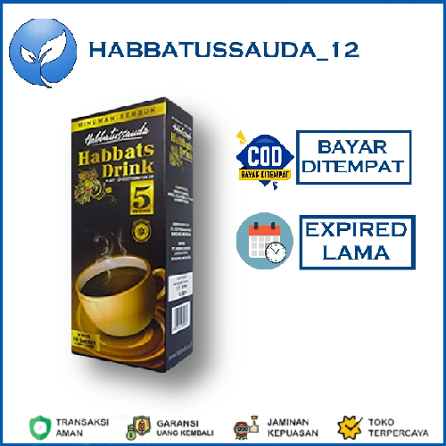 

Minuman Serbuk Habbatussauda HABBATS DRINK 5 in 1 ORIGINAL