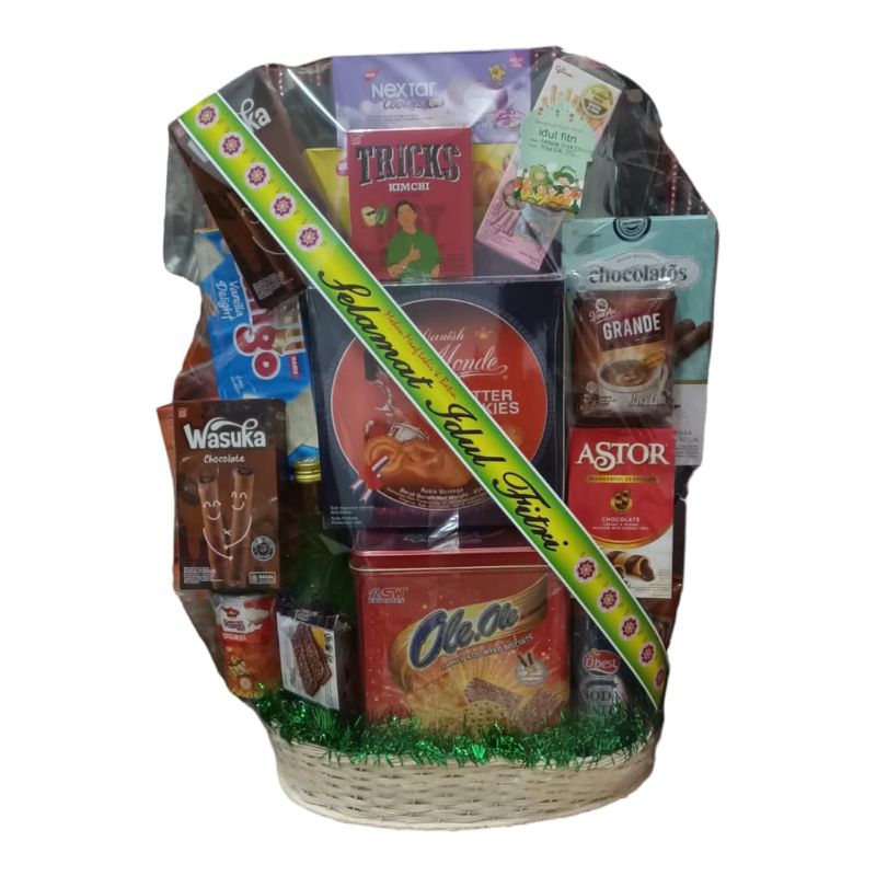 

parcel lebaran jumbo / hampers lebaran FREE kartu ucapan free reques isi