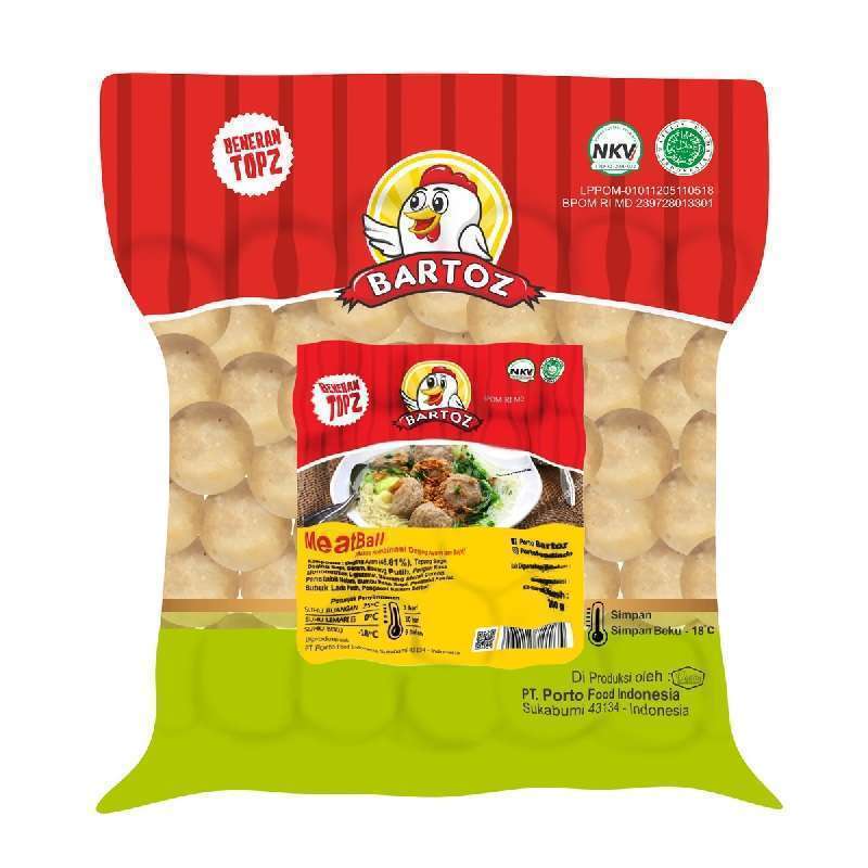 

Bartoz Meatballs 250 gram (kombinasi ayam dan sapi)