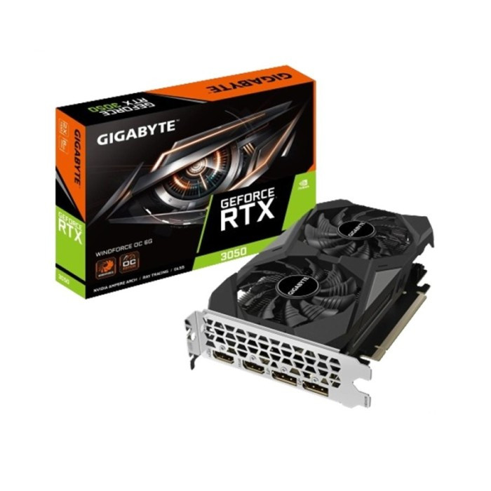VGA Gigabyte Geforce RTX3050 Windforce OC VGA Nvidia RTX 3050 6G GDDR6