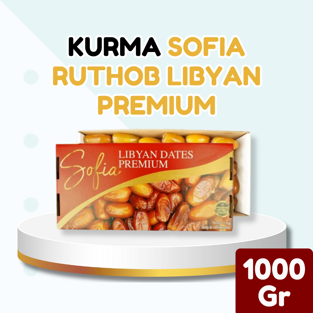 

Kurma Ruthob Libya Sofia 1kg | Kurma Muda Sofia - Ruthob Libya Sofia