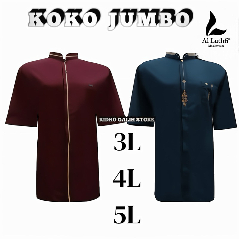 BAJU KOKO JUMBO SIZE 3L-4L-5L KOKO AL-LUTHFI