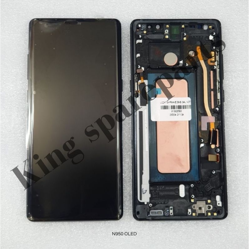 LCD TOUCHSCREEN SAMSUNG GALAXY NOTE 8 N950 OLED PLUS FRAME