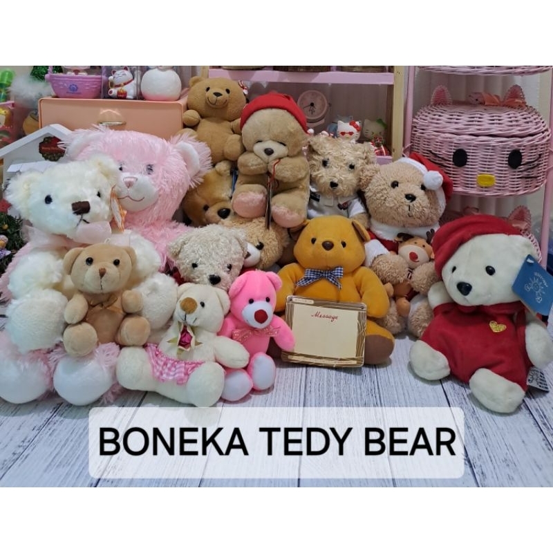 BONEKA TEDDY BEAR FOREVER FRIEND MCD