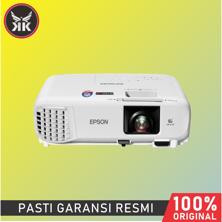PROYEKTOR Epson EB-E600 XGA 3400 LUMENS HDMI 3LCD TKDN Projector + TAS