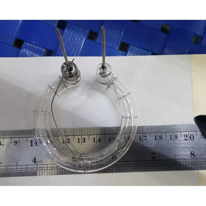 Flashtube lampu flash blitz bulat besar diameter 6.8cm primadona mesin stempel flash
