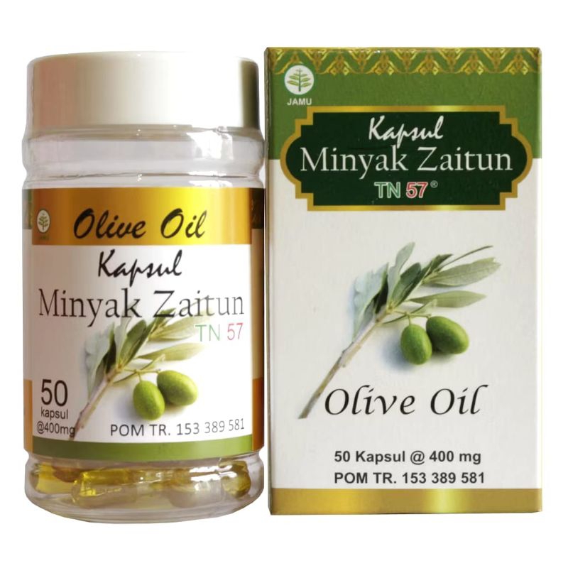KAPSUL MINYAK ZAITUN TN57 50kpsl