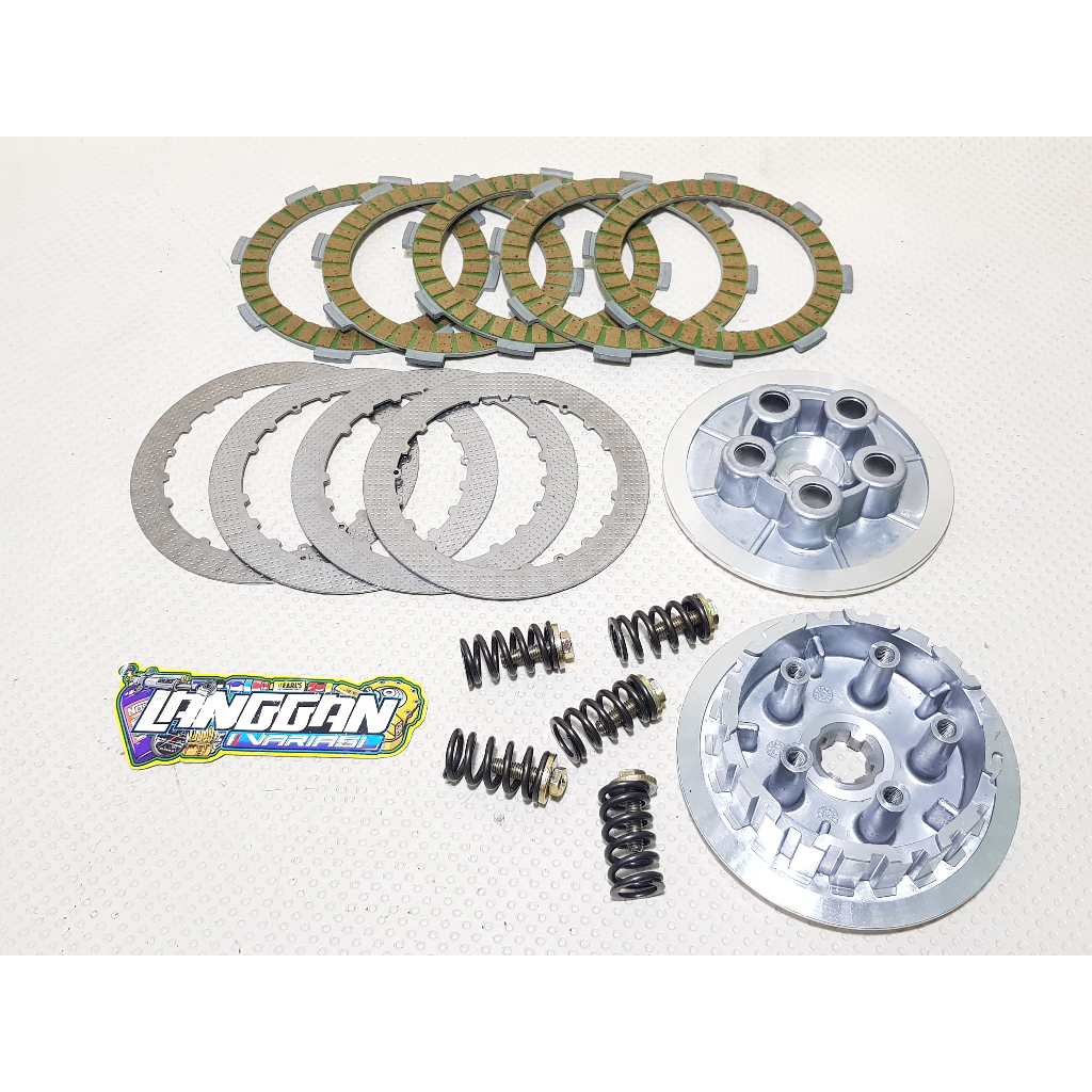 Rumah Kopling Assy Pro1 Kaki Per 5 + Kampas FR 80 Jupiter Z F1ZR FIZR Pro 1 Racing